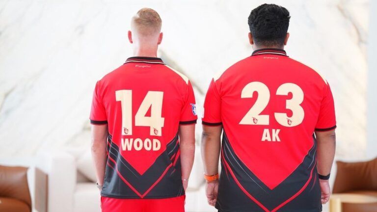 AZAM KHAN AND LUKE WOOD LIGHT UP DESERT VIPERS’ SUSTAINABLE MATCH JERSEY LAUNCH IN DUBAI