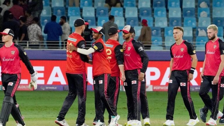 THE DESERT VIPERS PULL OFF A THRILLING 12-RUN WIN AGAINST THEIR CITY RIVALS THE DUBAI CAPITALS