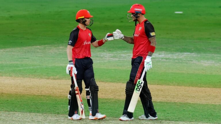 English duo Hales and Billings shine in Desert Vipers’ convincing win over Sharjah Warriors