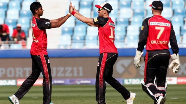 Gulf Giants vs Desert Vipers – 4th February 2023