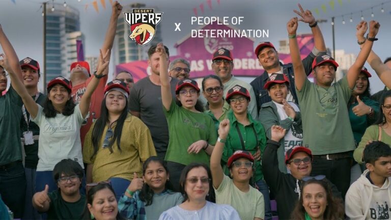 People of Determination: thank you, love Vipers