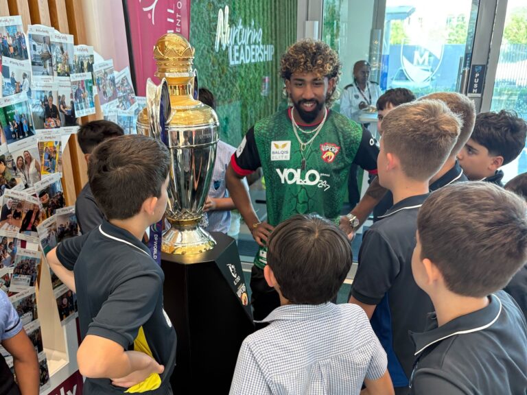 Vipers take trophy on schools tour