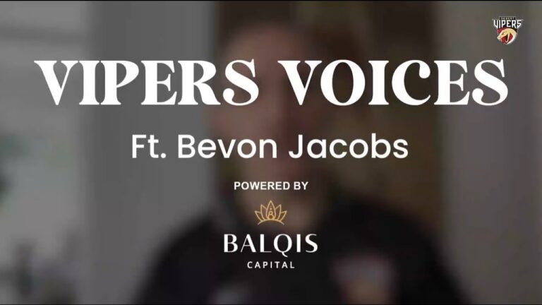 Vipers Voices: Bevon Jacobs ready for GSL 2026