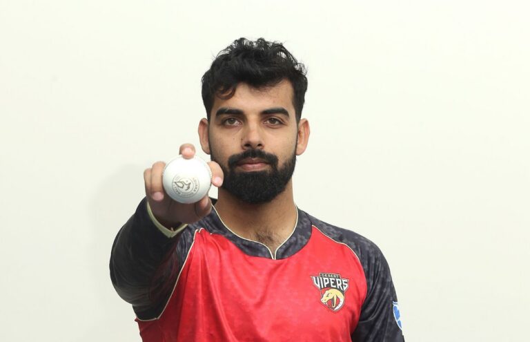 Shadab Khan appointed Desert Vipers captain for GSL